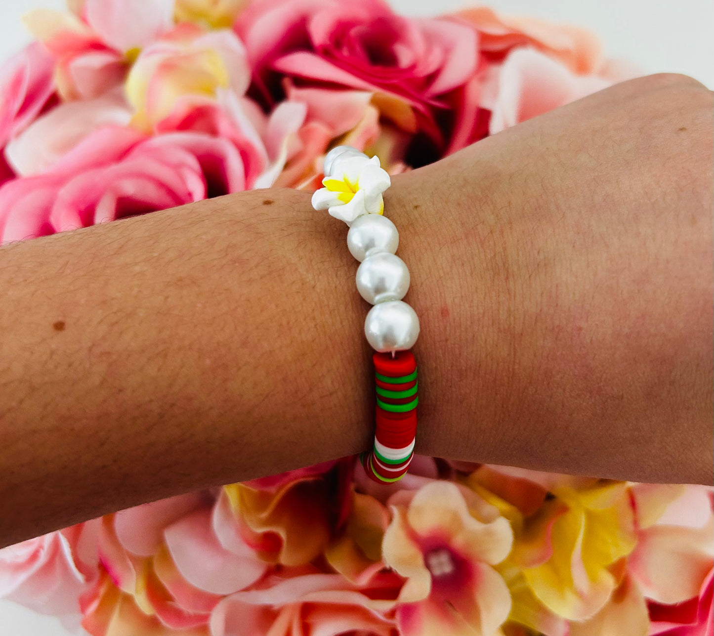 Merry Pearl Petal Bracelet