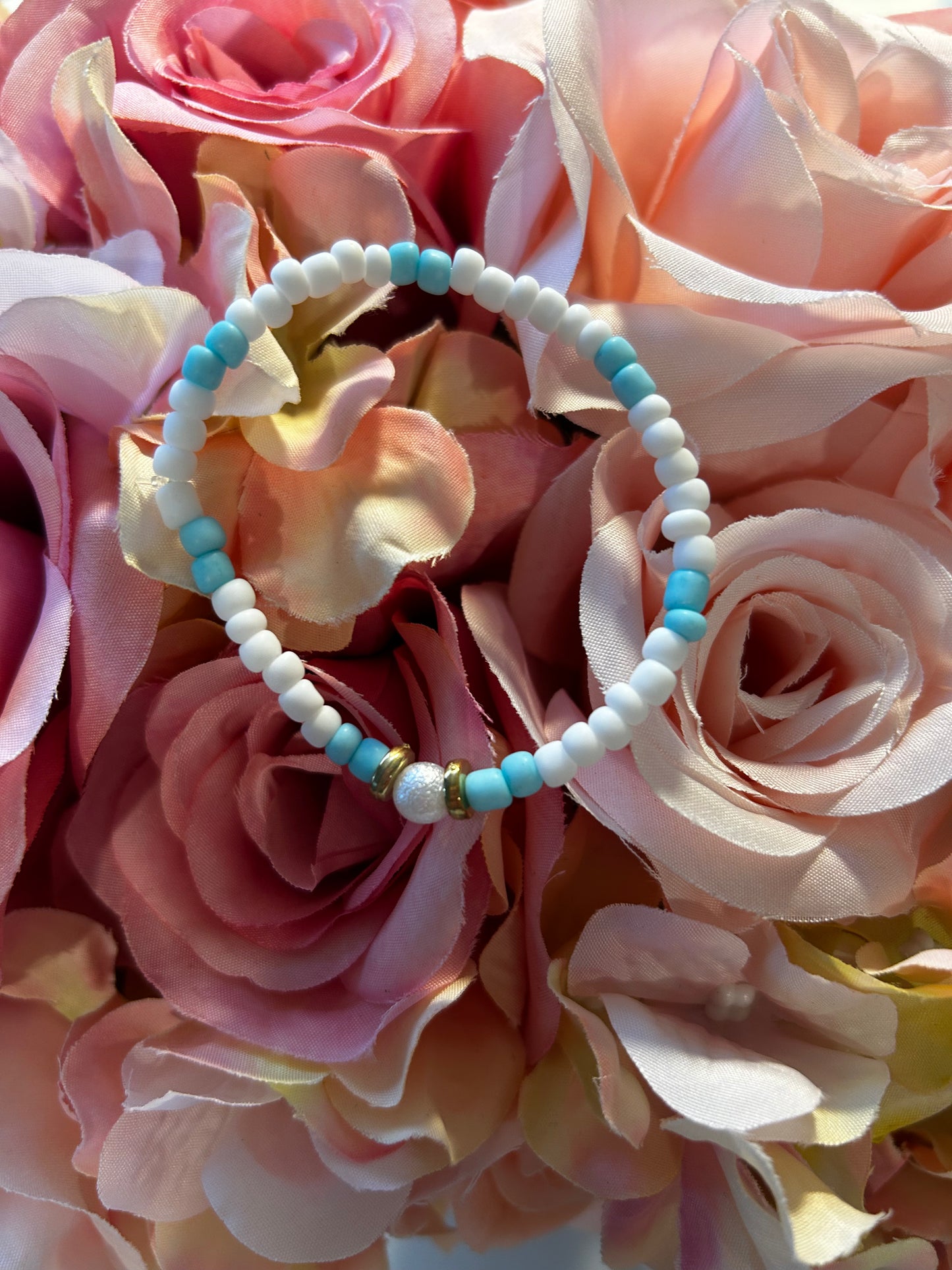 ๐ Seafoam Pearl Bracelet ๐ค