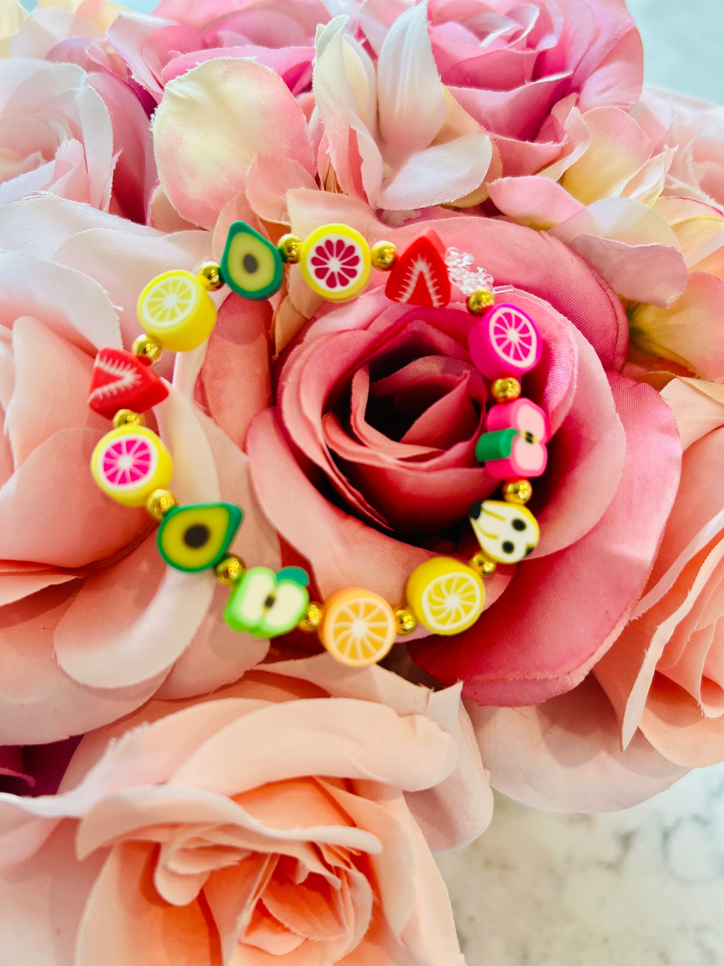 Fruit Charm Bracelet